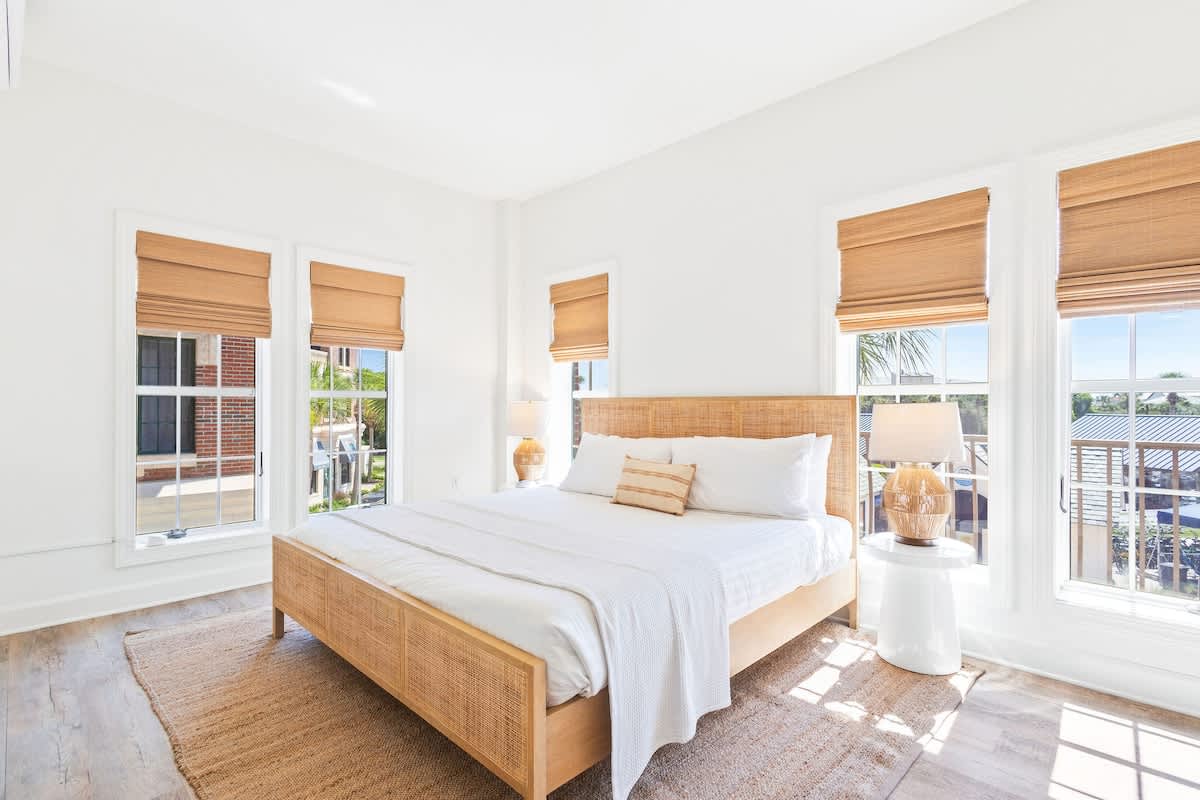 King bed