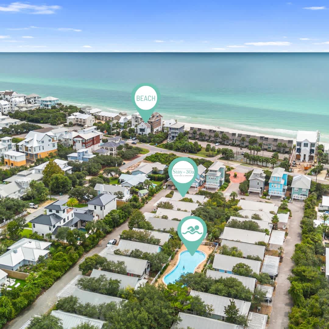 Steps from the Emerald Coastline, Private Beach Access, & Pool!