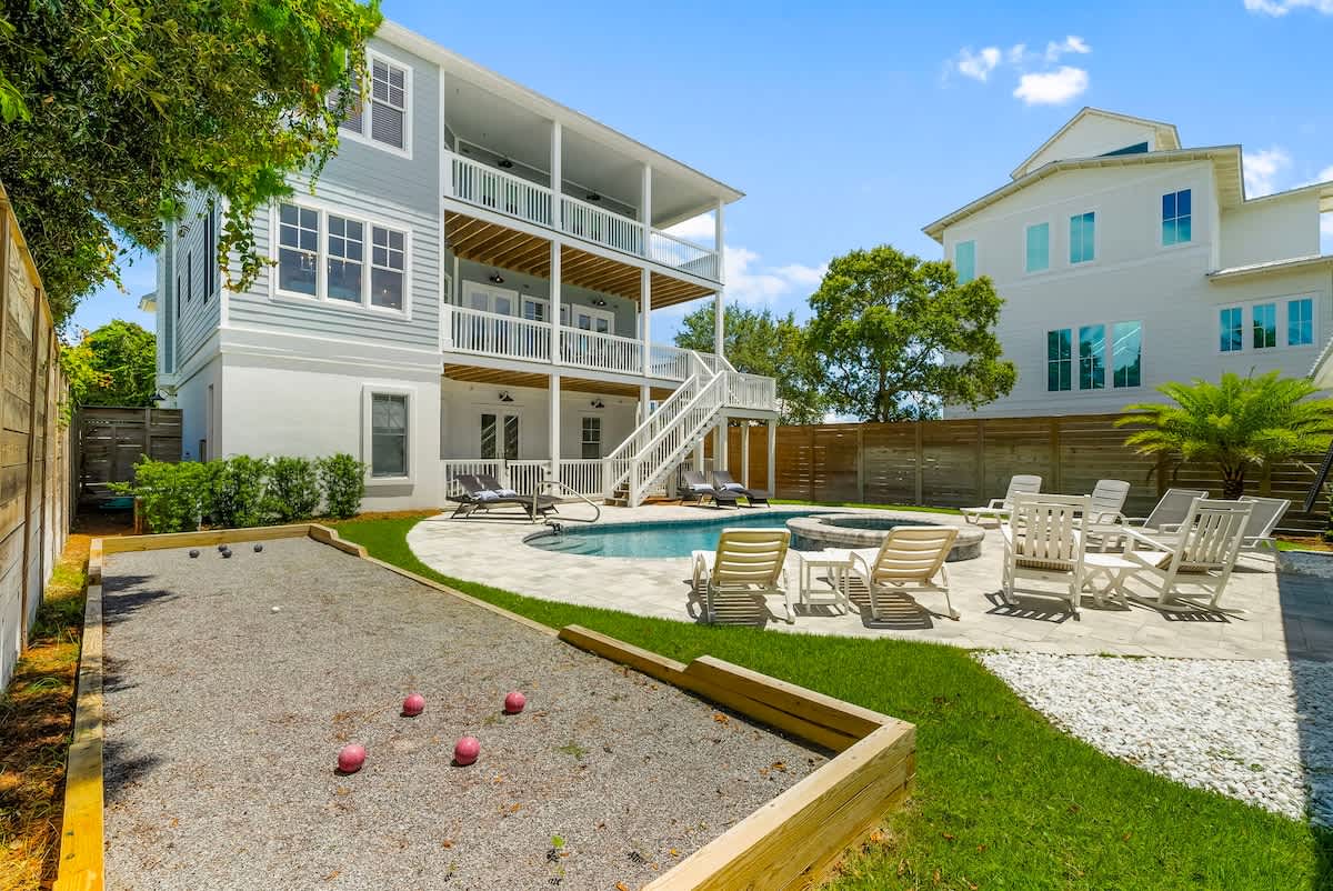 Anyone up for a game of Bocce ball?