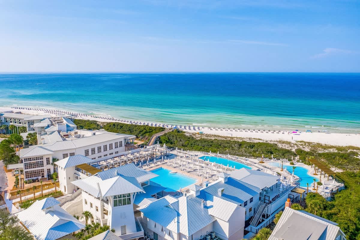The WaterColor Beach Club is included with your stay!