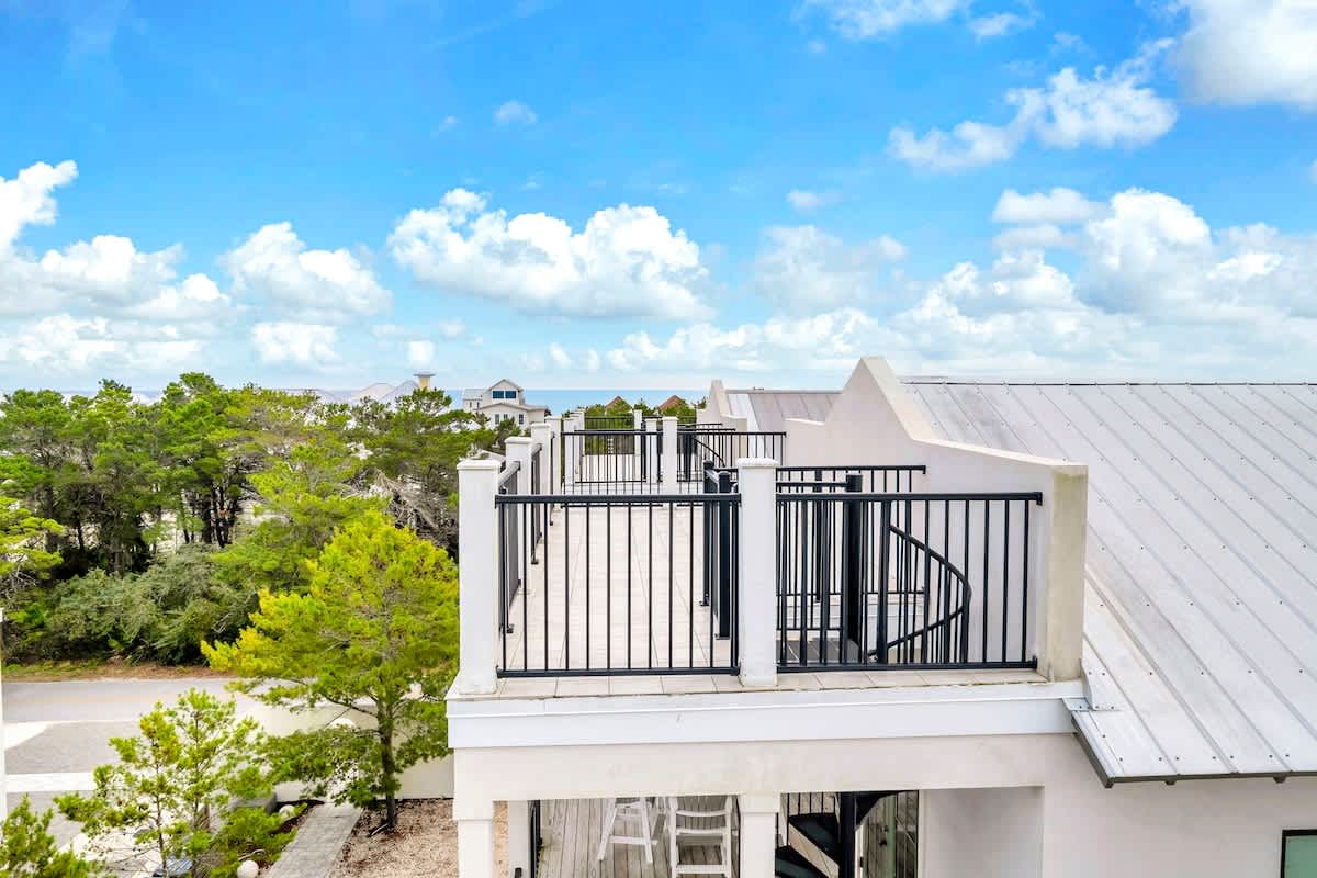 Gulf views from the fourth floor observation deck!