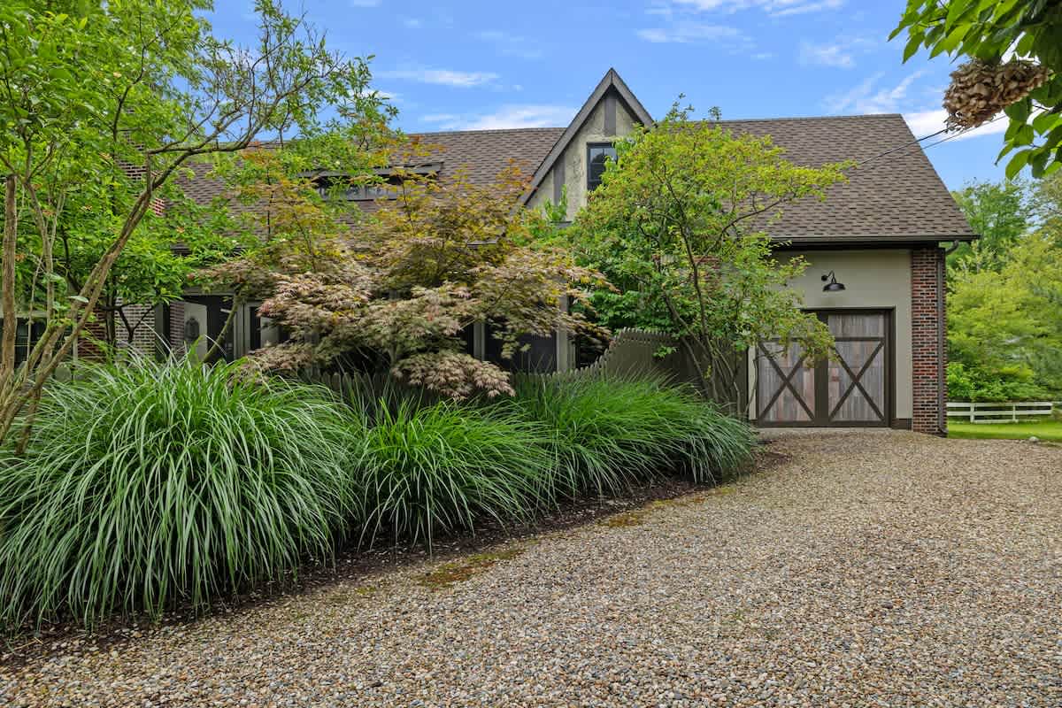 Some of the most beautiful landscaping surrounds you here + Lake Michigan is so close!