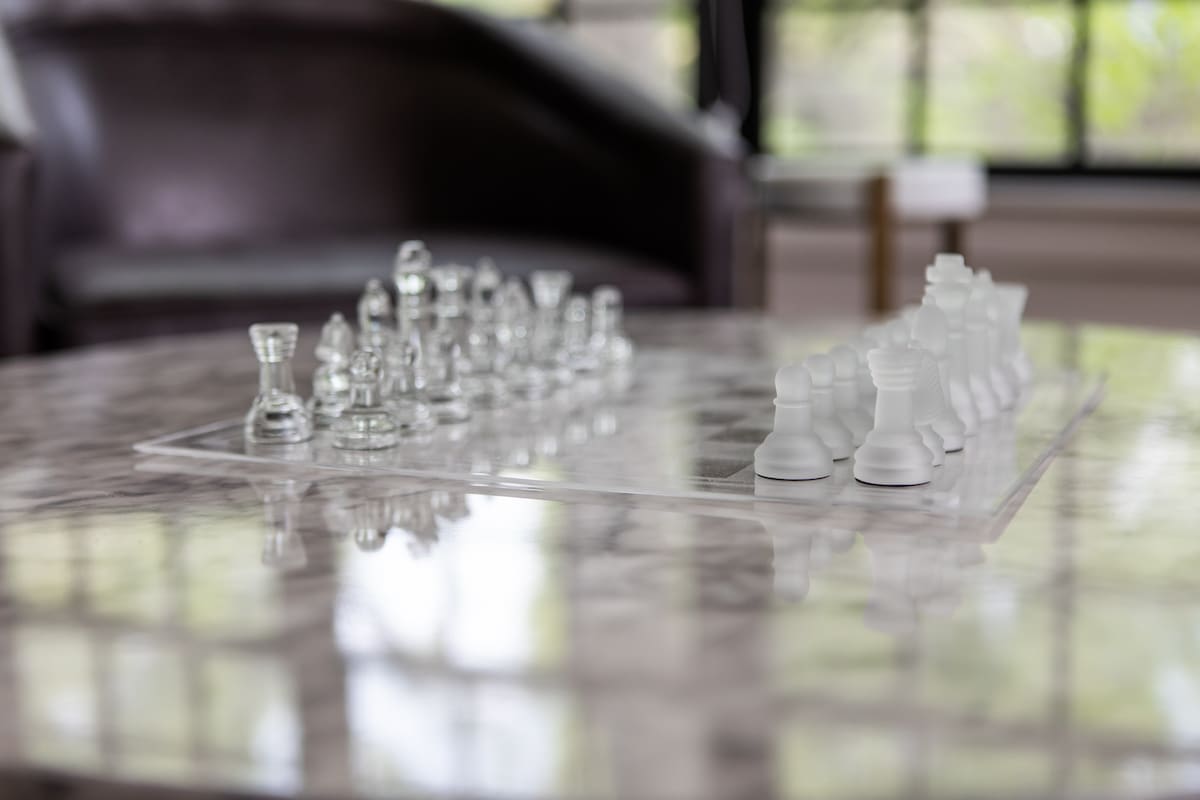 The Black Door Bungalow even has entertainment options for those with the most discerning taste.