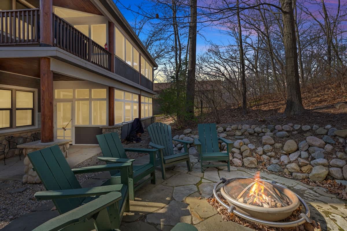 Some of the best vacation memories are made around the firepit!