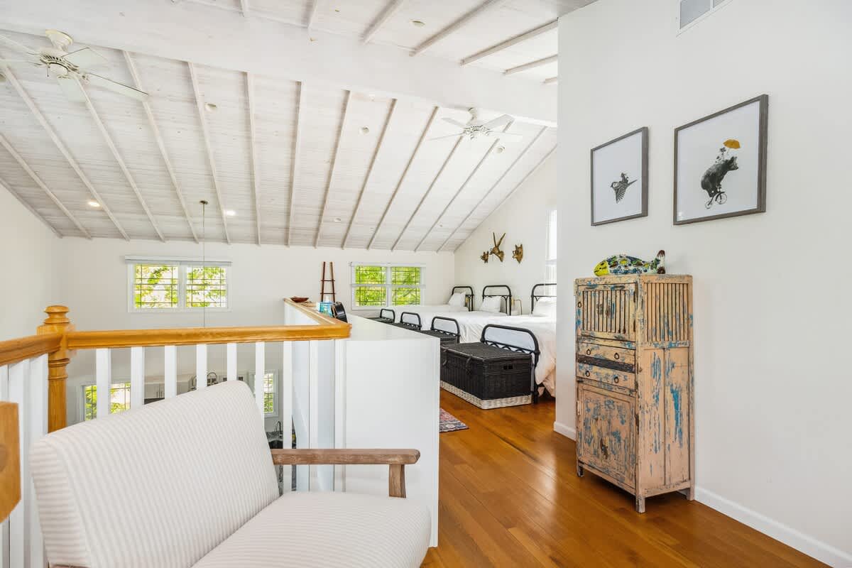 So many fun memories to be made in the sleeping loft!