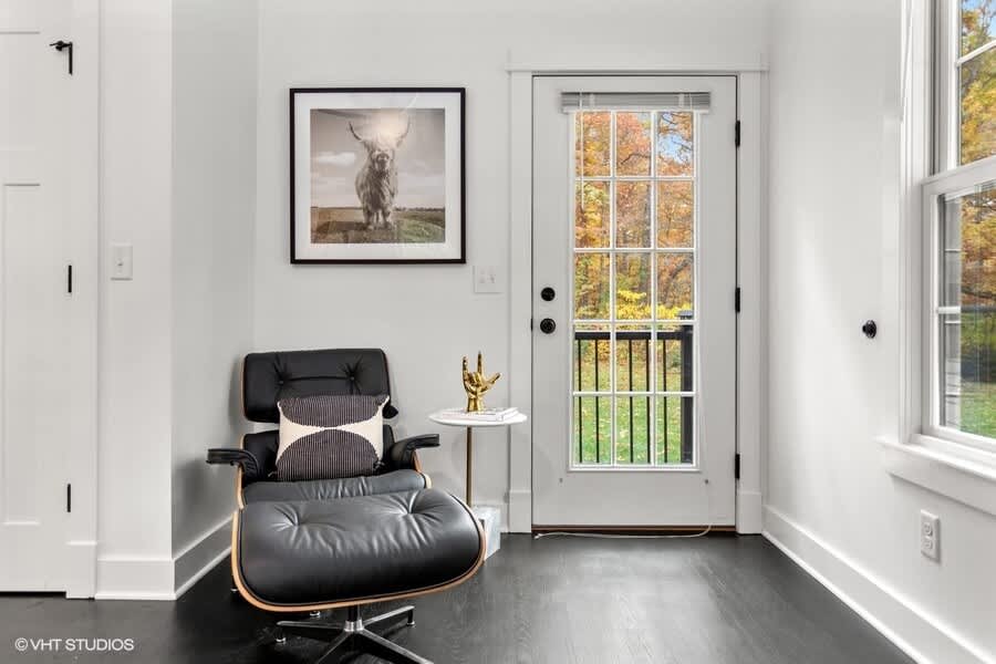 There are cozy spots tucked away throughout the home that are ideal for alone time.