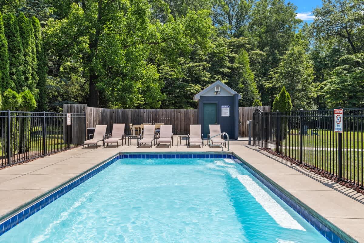 Your private, heated pool opens this summer!