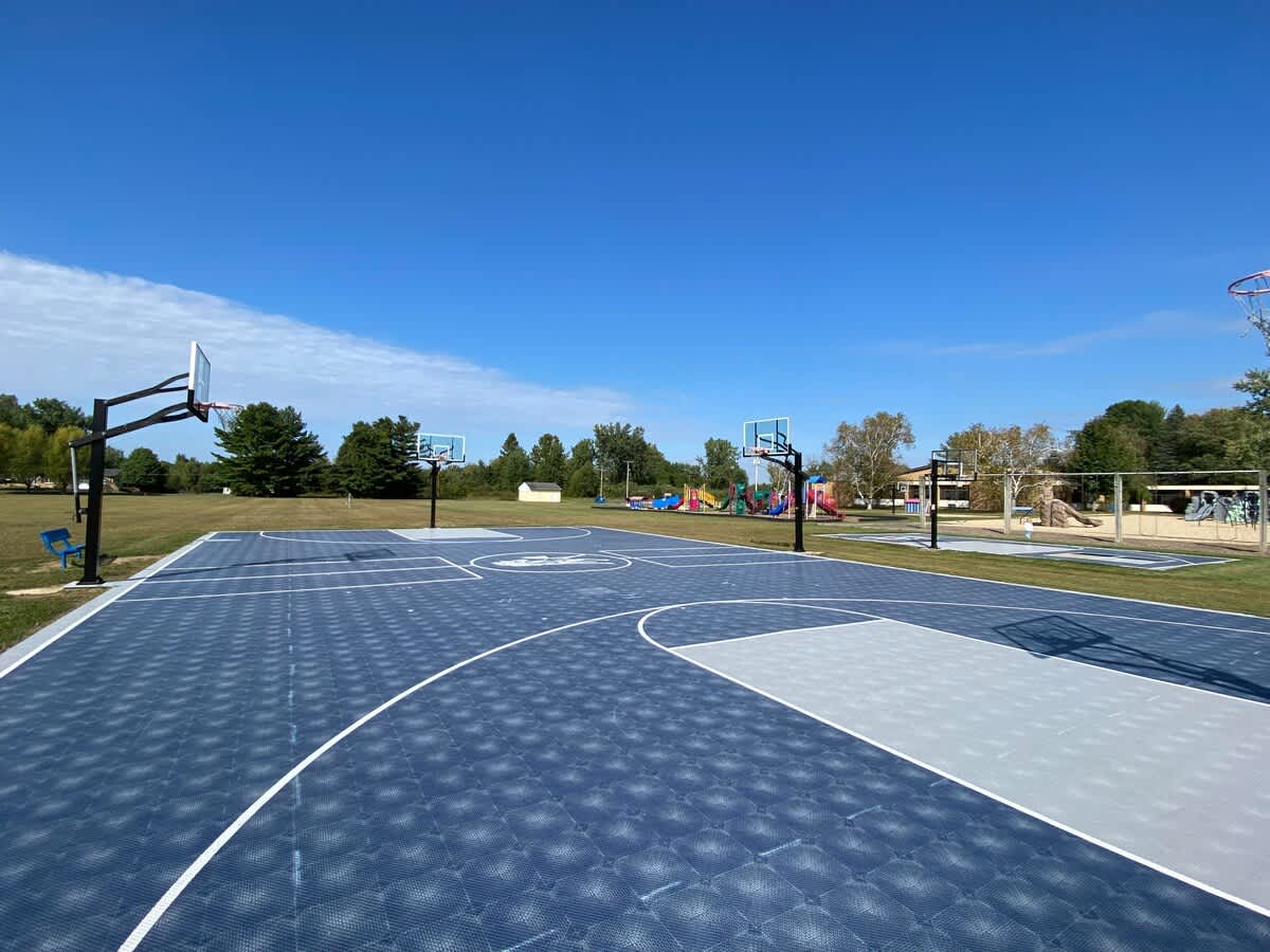 There are activities for all ages at the sports fields.