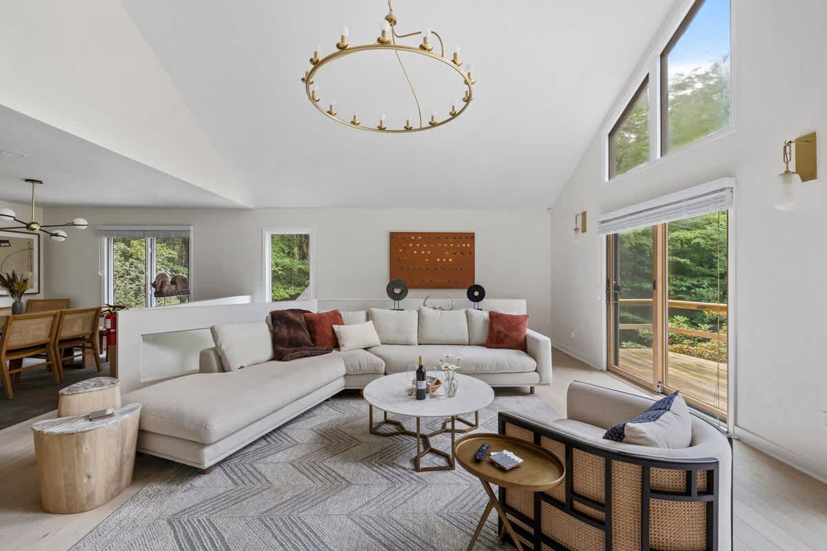 Every room provides a space for tranquility.
