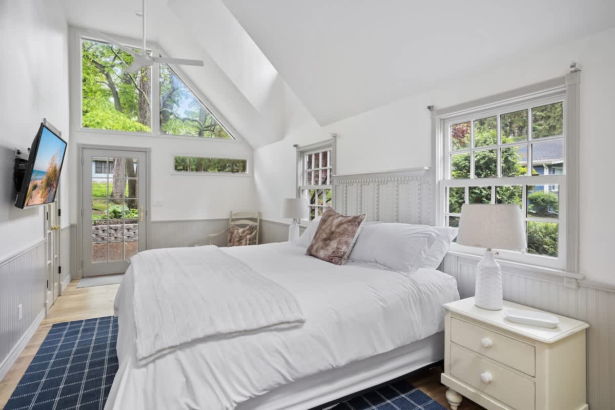 All four bedrooms are refined yet incredibly comfortable .