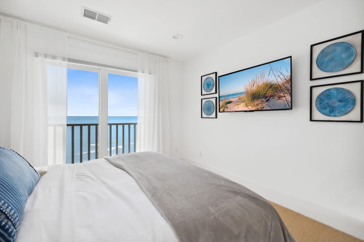 Stream your favorite shows from any of the rooms' Smart TVs.