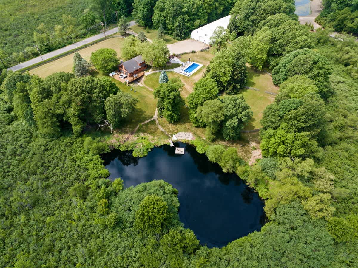 Bring your rod and cast in our fully stocked pond.