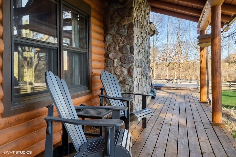 Whether you’re sipping your morning coffee or enjoying a sunset, this porch offers the perfect backdrop.