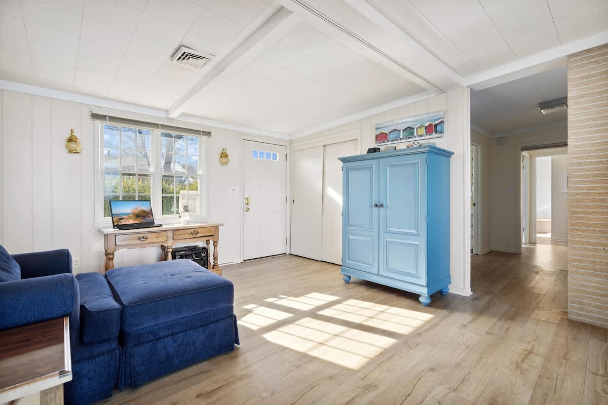 Our home is styled with chic yet comfy furnishings.