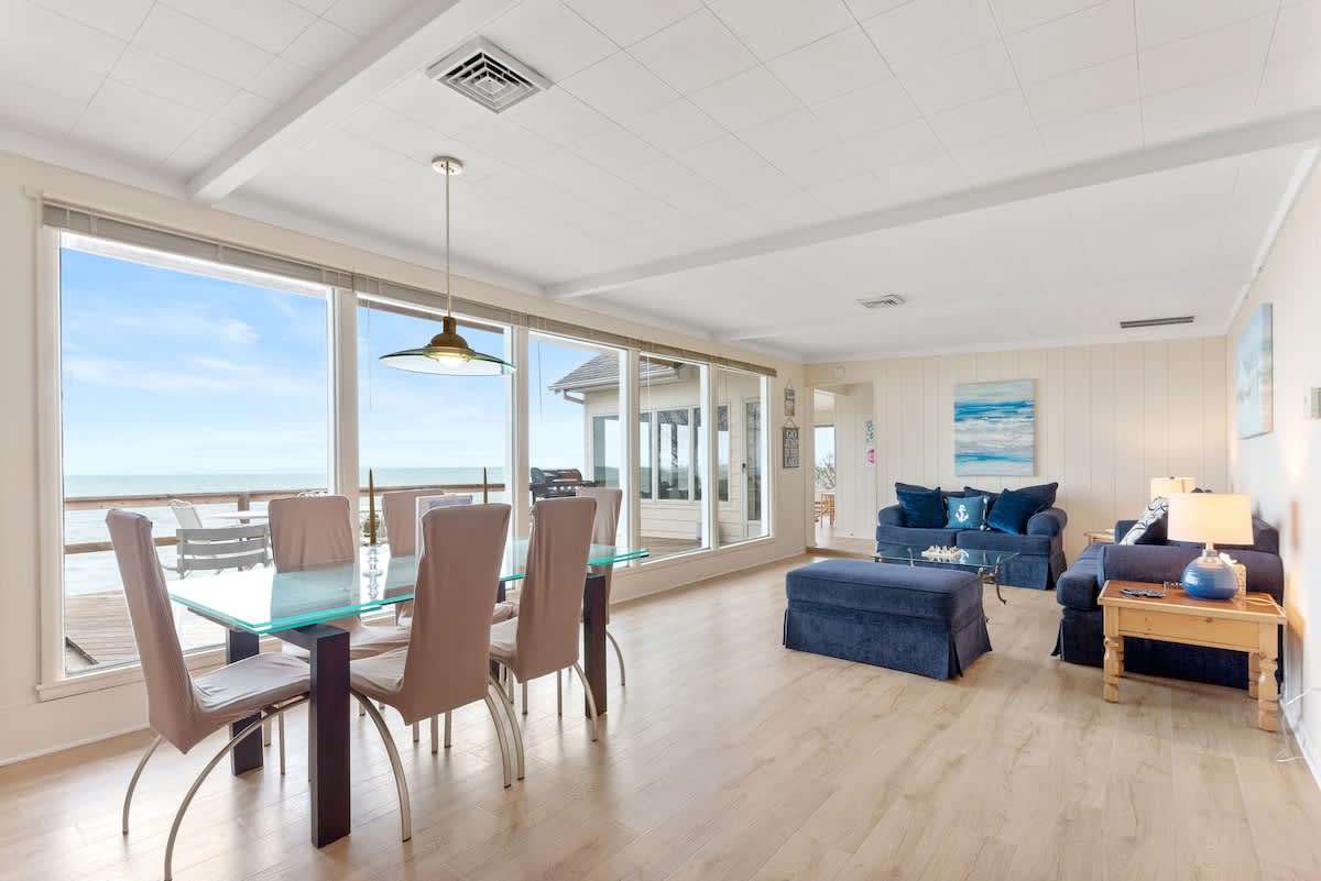 The open-concept design makes the space perfect for spending quality time with loved ones.