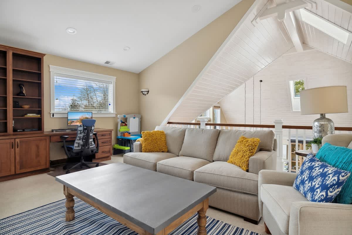 This is the ideal spot to unwind after a day of vacation fun and adventure.