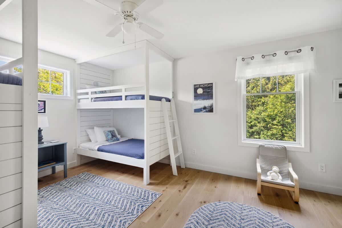 The 3rd bedroom is a fun 2nd floor space that kids always love.