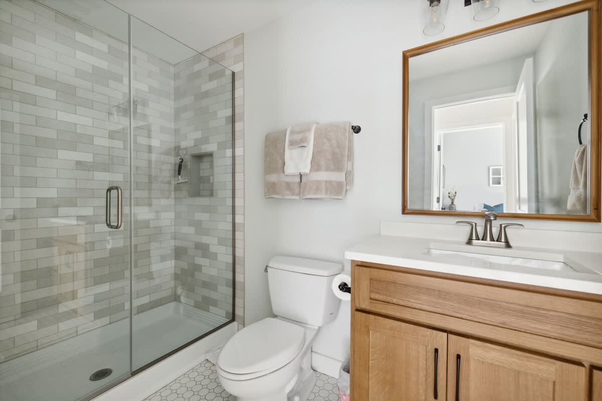 The perfect spot to refresh and recharge after a long day of vacation fun.