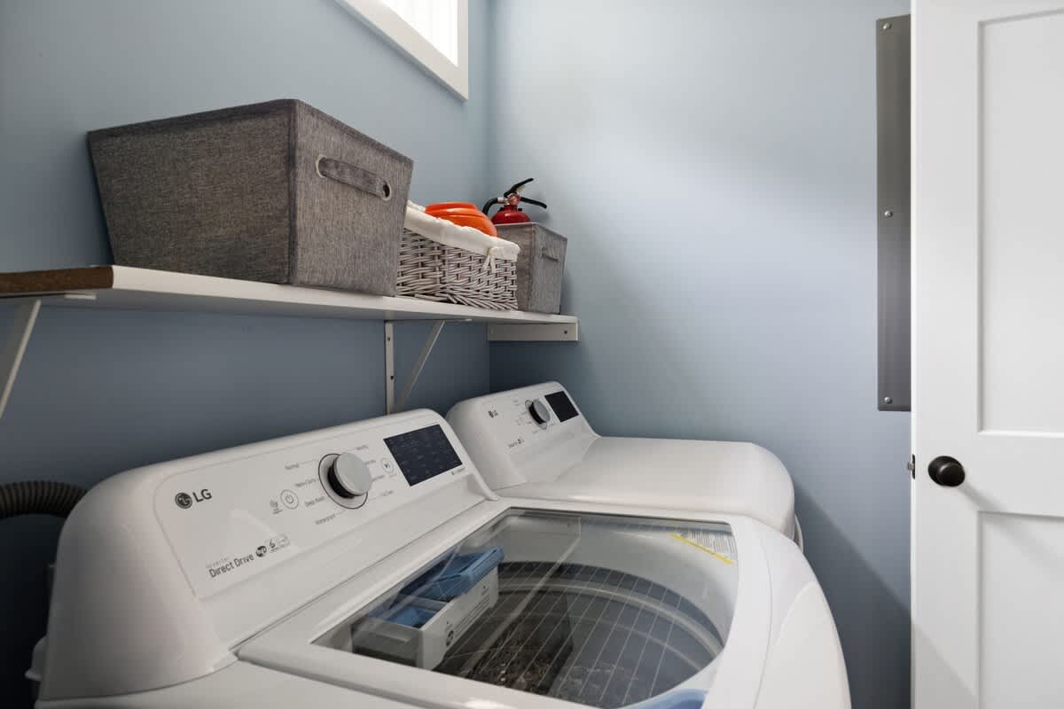Make the most of your time at Greystone Cottage with access to a W/D.
