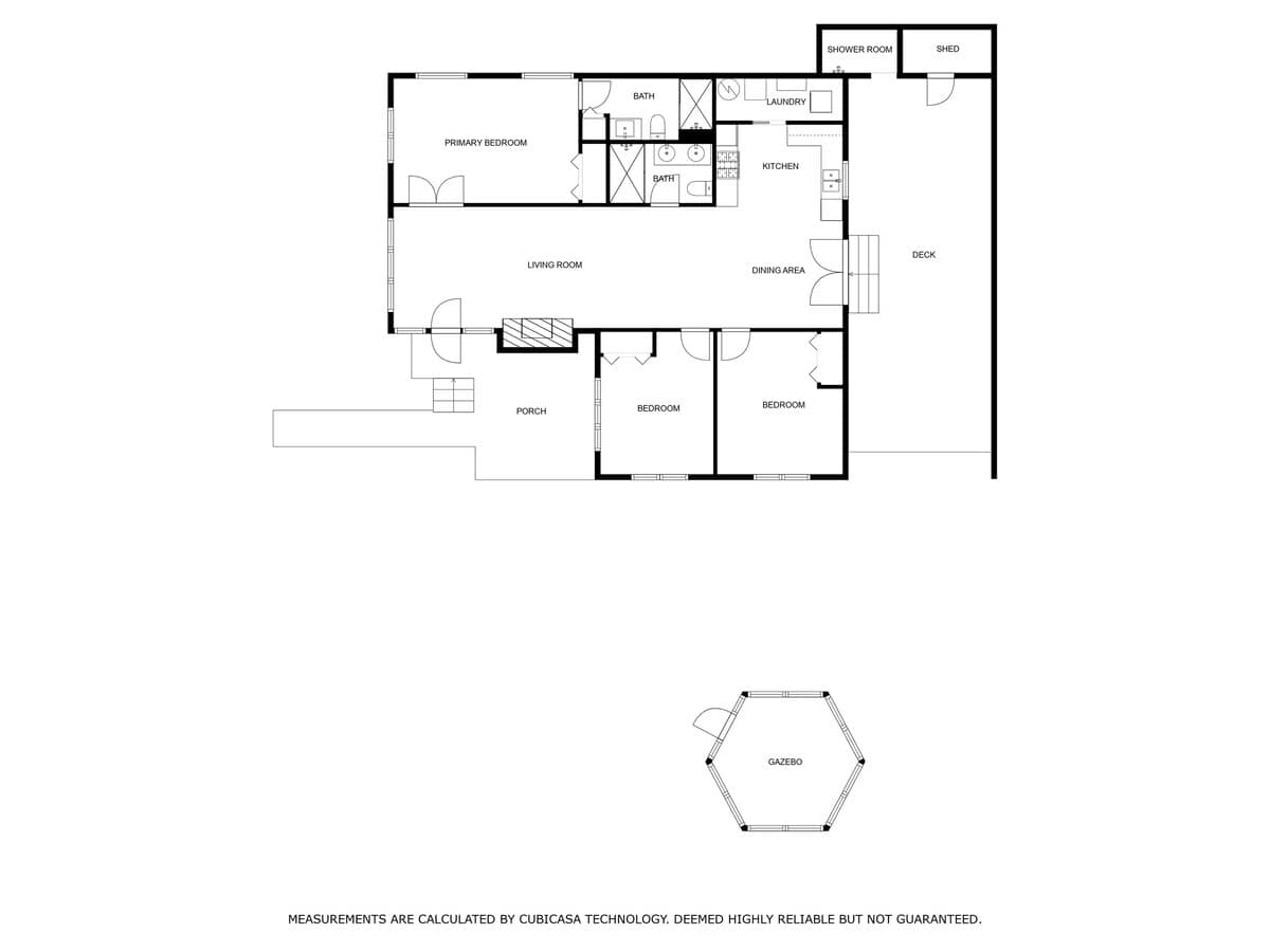 Nan's Escape Floor Plan.