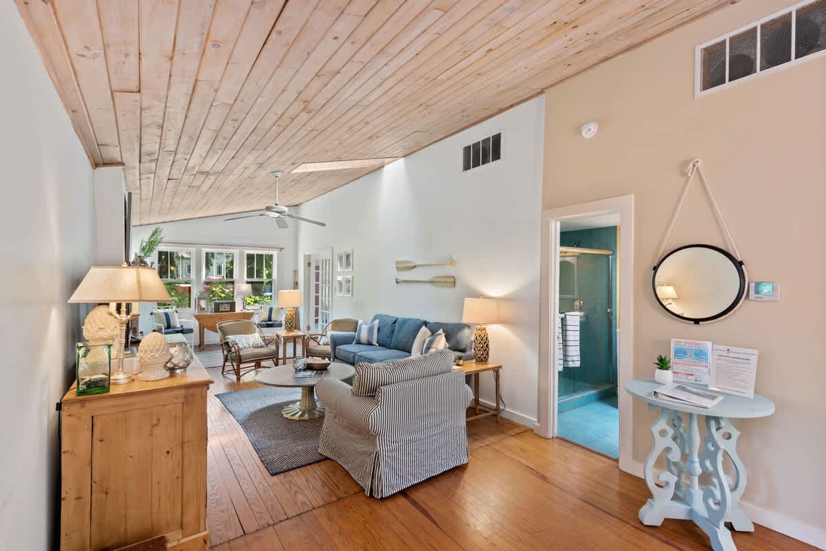The perfect spot for unwinding after a fun-filled day at the beach.