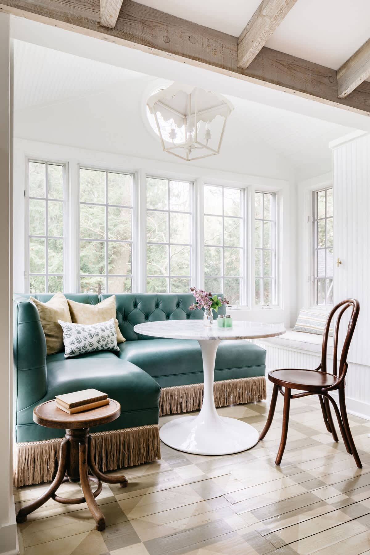 Start your day with a touch of whimsy in our beautiful breakfast nook!