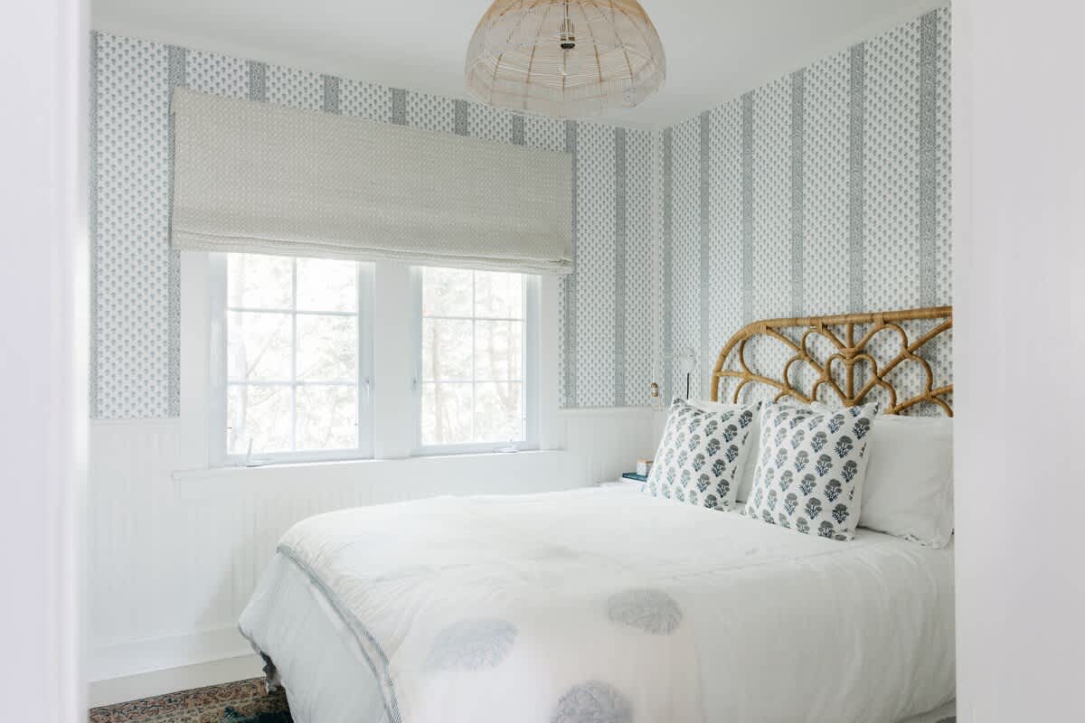 Bedroom 2 has a queen-size bed.