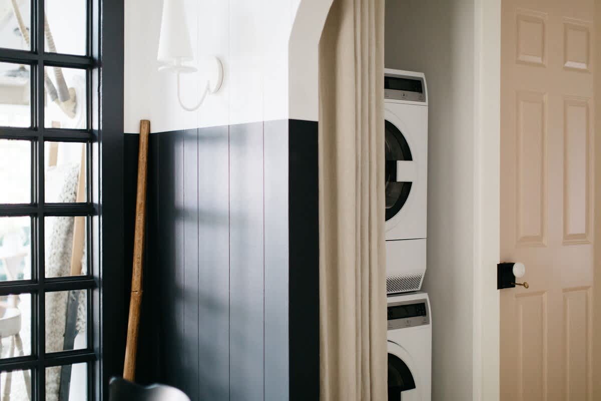 Every traveling family appreciates a washer and dryer while on the road.