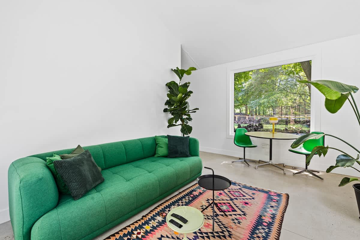 There are cozy spots tucked away throughout the home that are ideal for alone time.