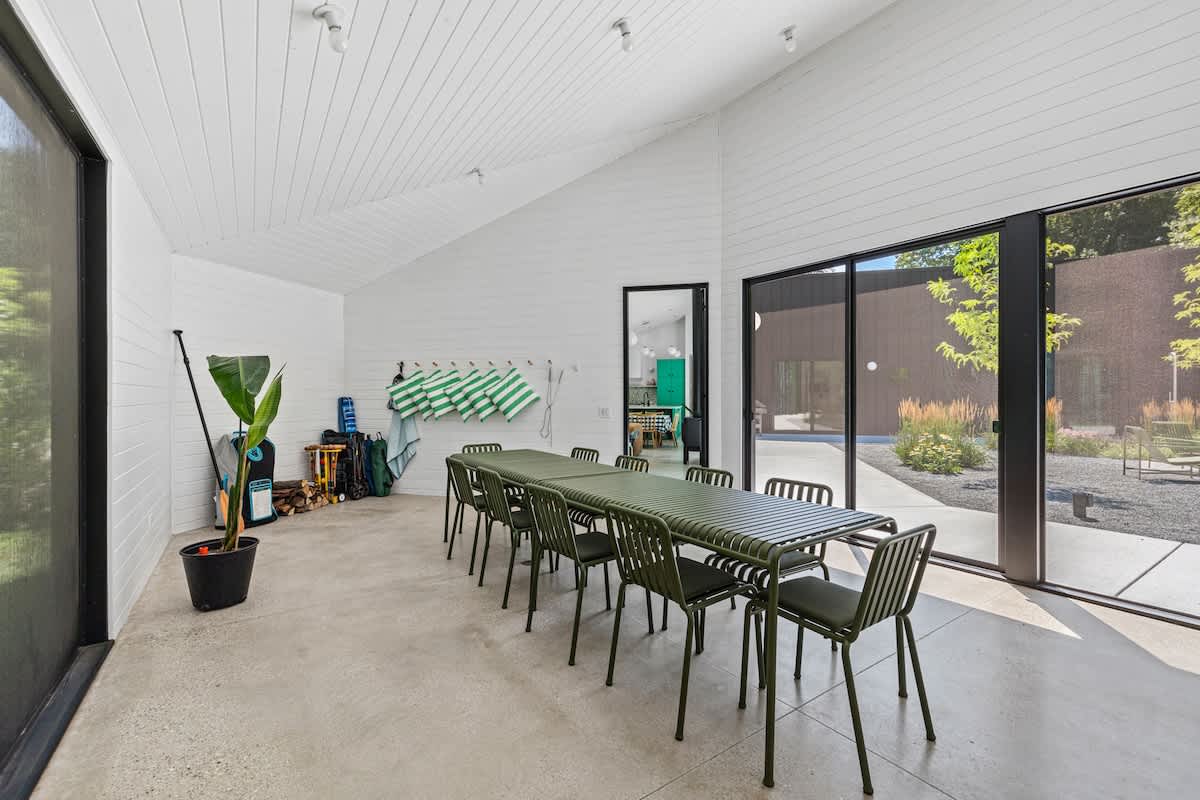 We provide beach gear and public access is a short 10-minute walk.