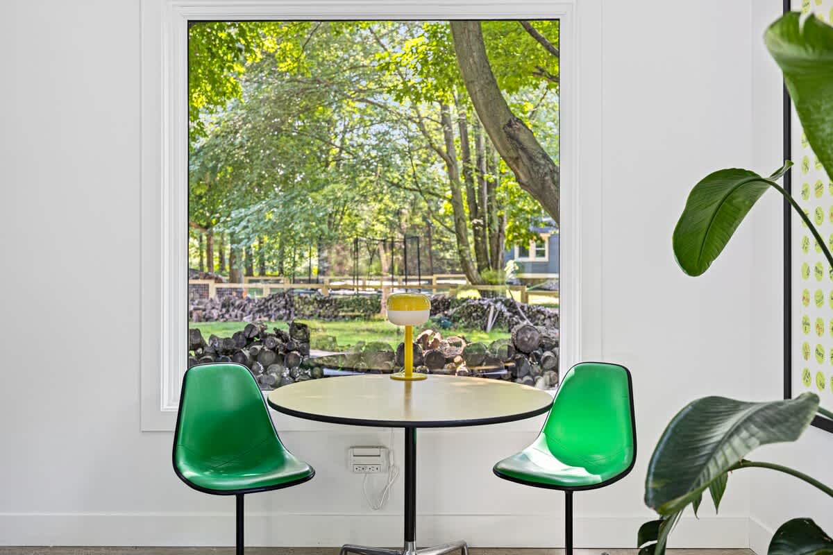 Here's a great spot to enjoy your morning coffee.