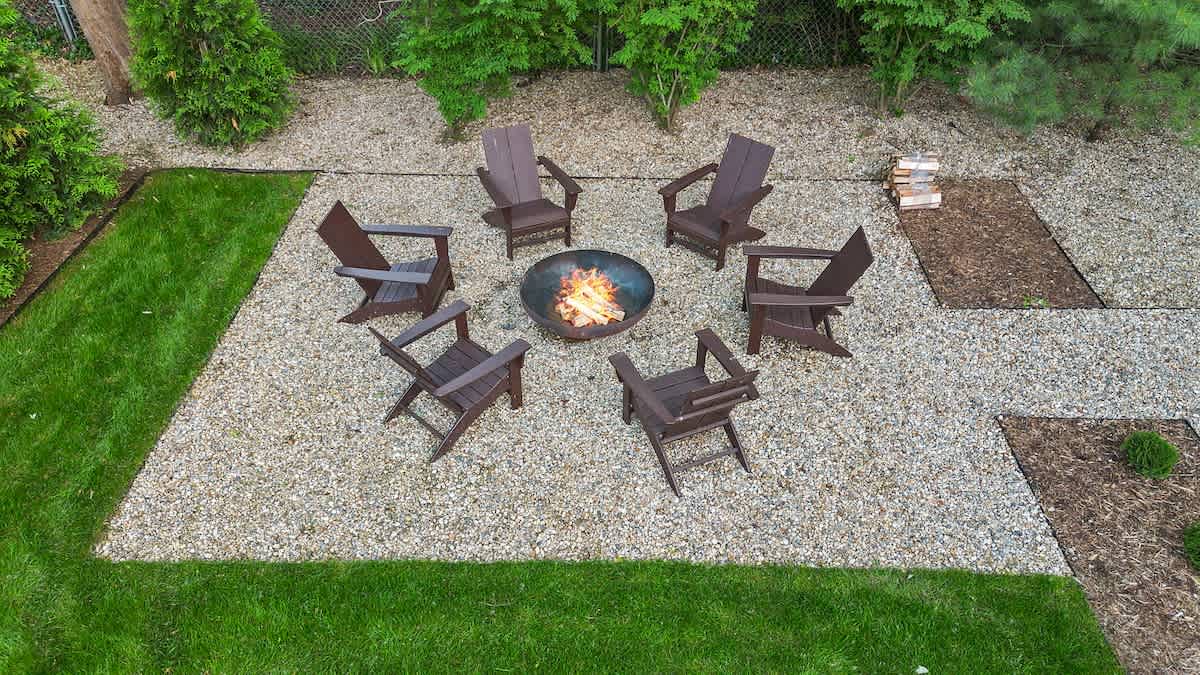 Gather around the fire pit and let's make some memories!