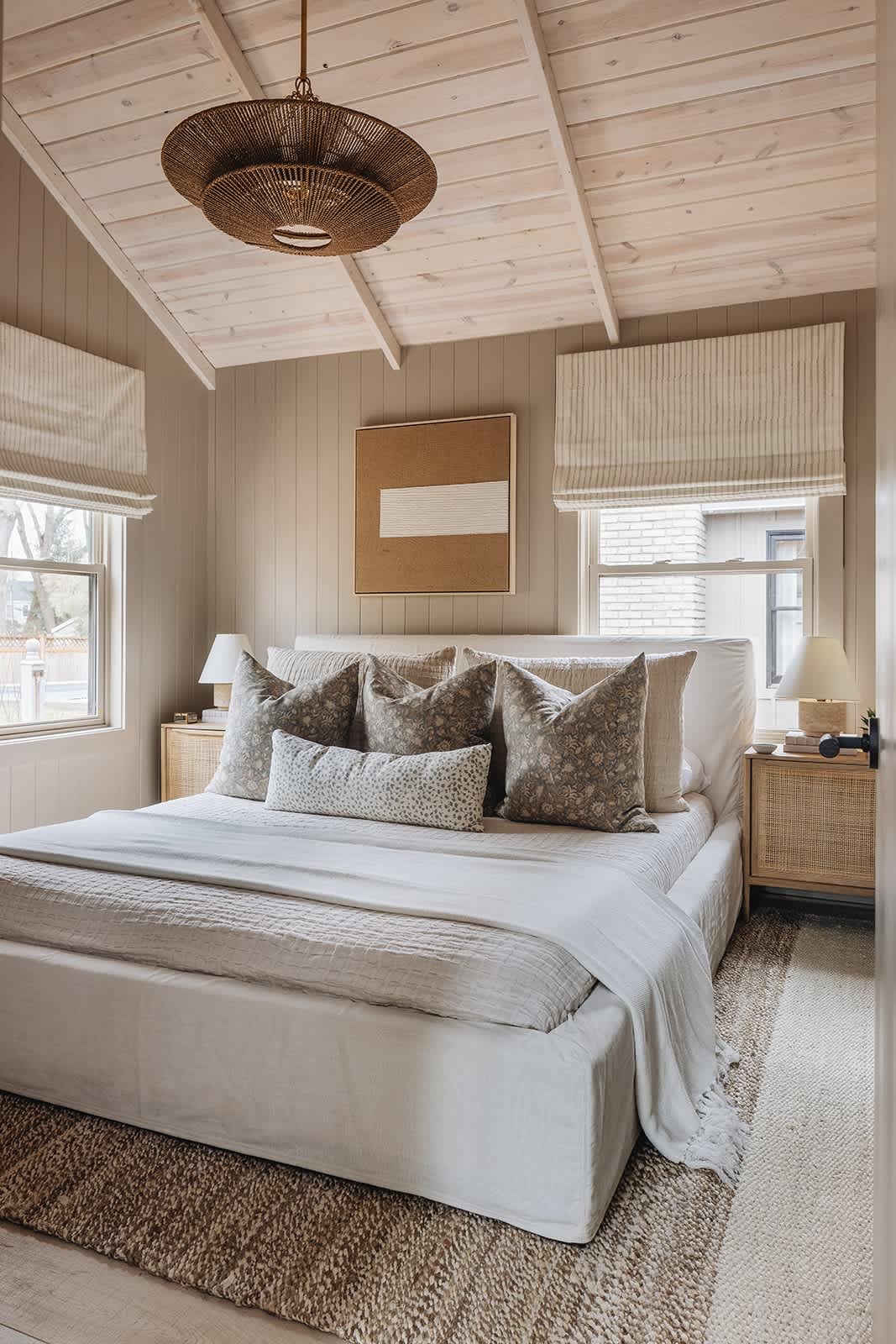 When feeling content - wrapped up in warmth and coziness - is what you're after.