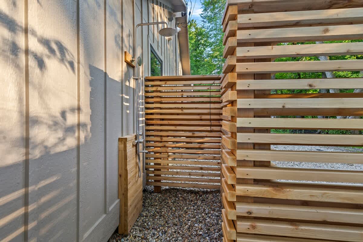 Shower up and wash away.