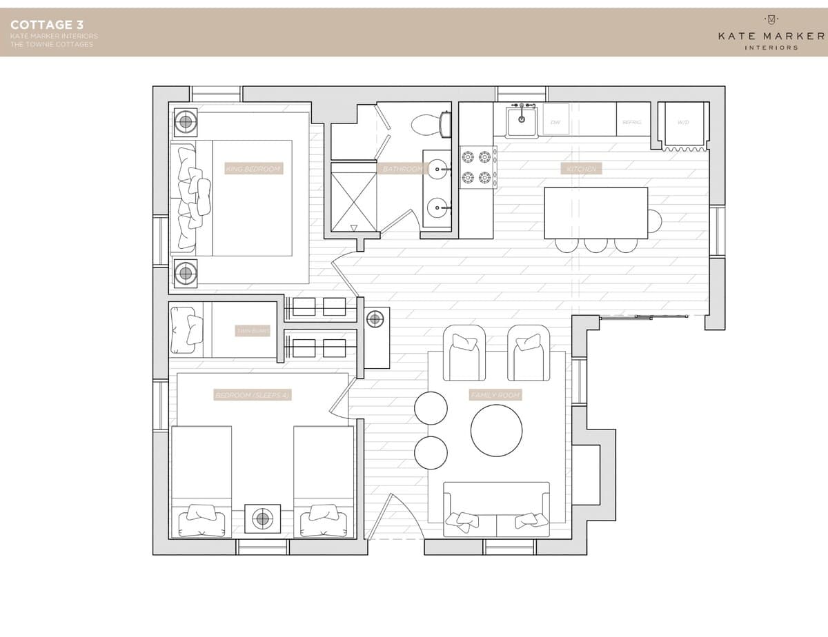 Townie 3 the Moss Floor Plan