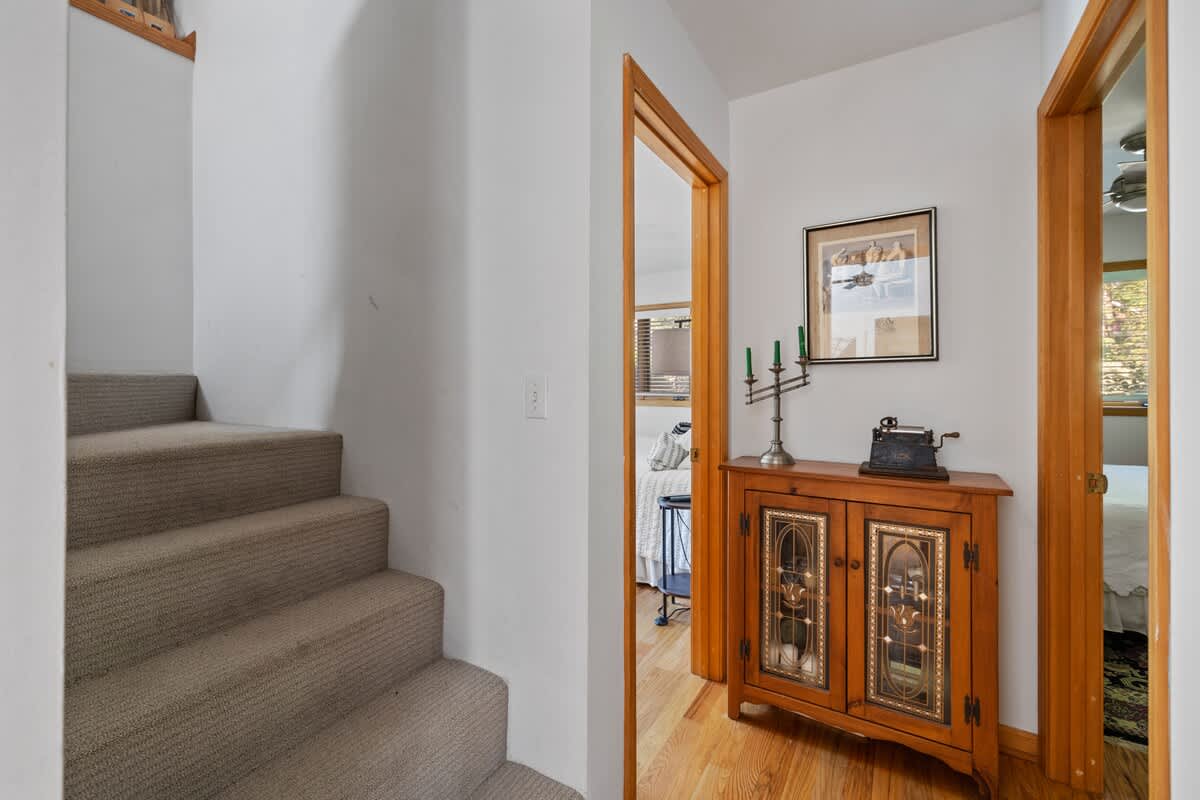 Fun details in the hallway add that special flare to your stay.