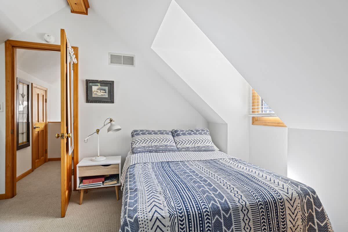 Drift off to sleep surrounded by boho charm.