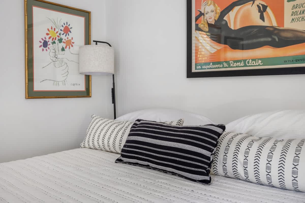 Simple yet sophisticated, this bedroom is a testament to the power of good design.