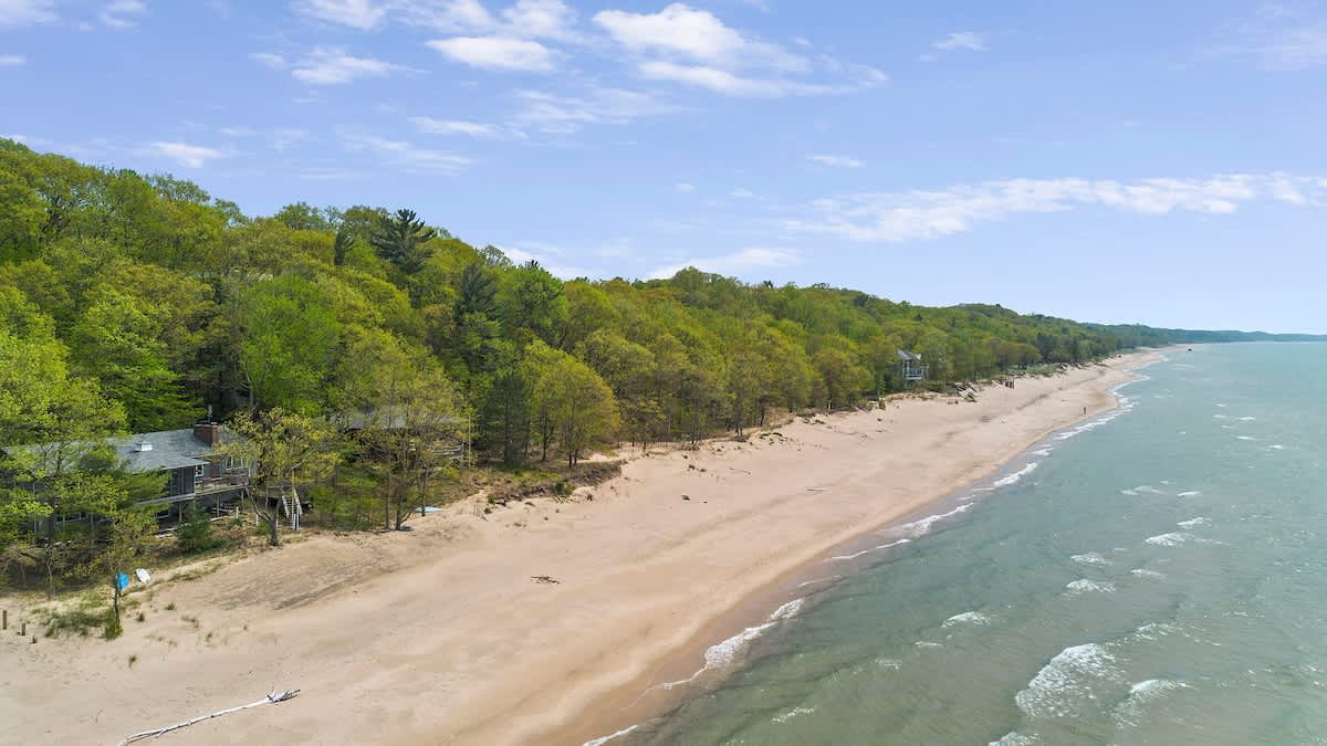 There's so much vacation magic along the beach here, and Lake Michigan's beauty.