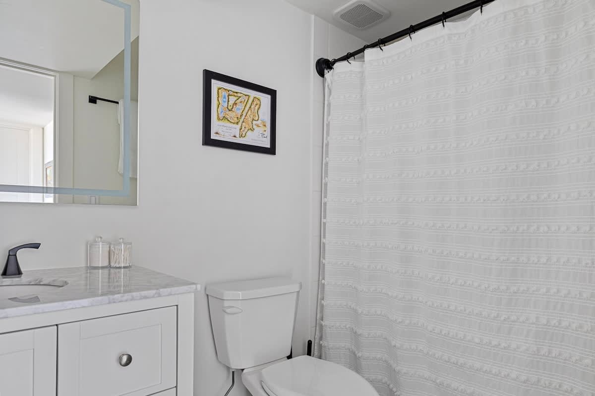 Turning a normal bathroom into something way-nice - People, it's what we do!