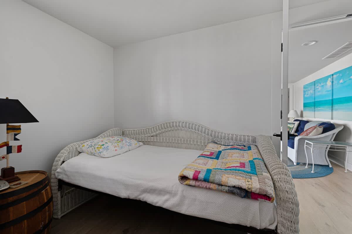 Sleeping area 5 is on the main level & has daybed.