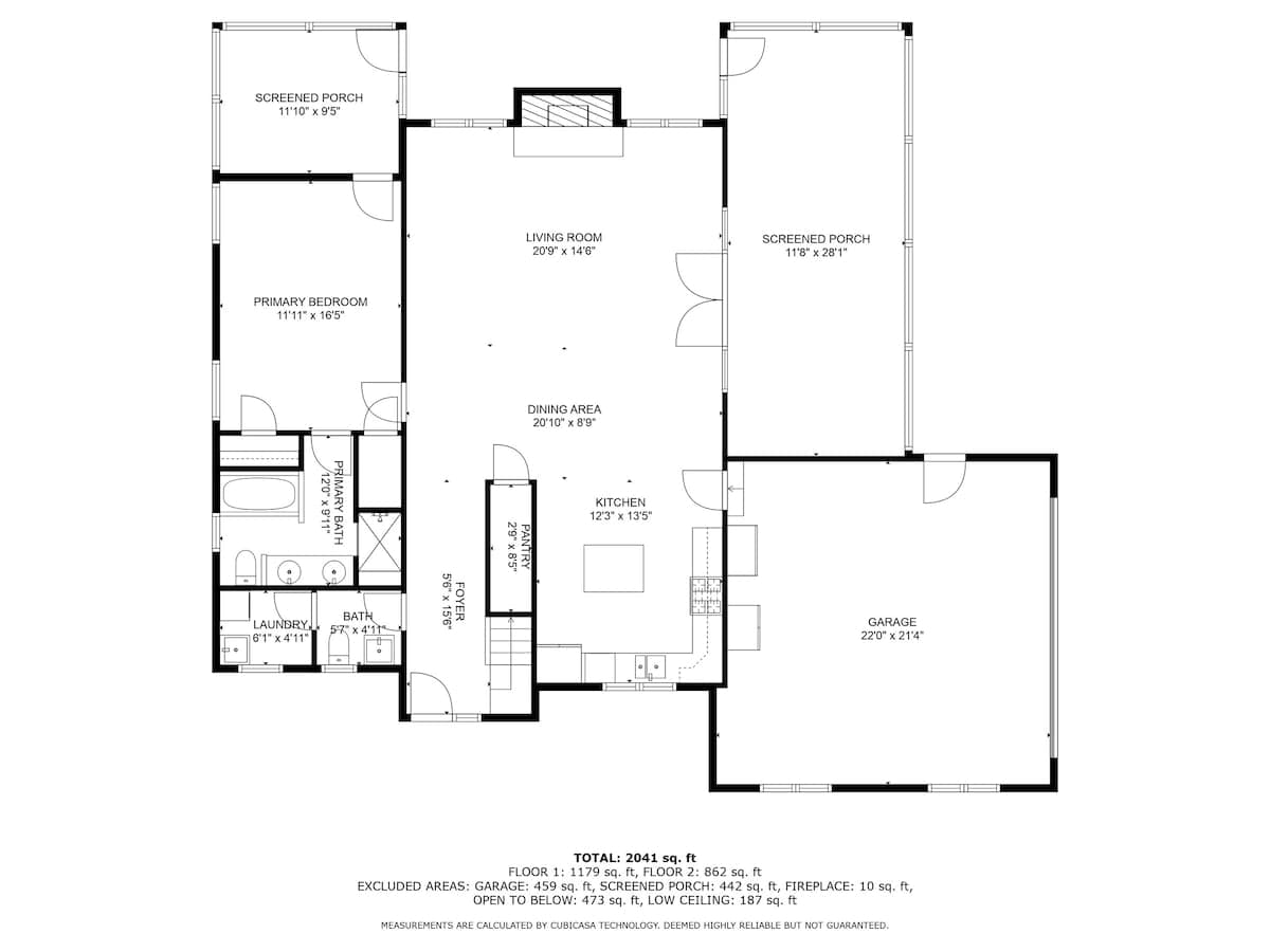 Pete's Place 1st floor layout