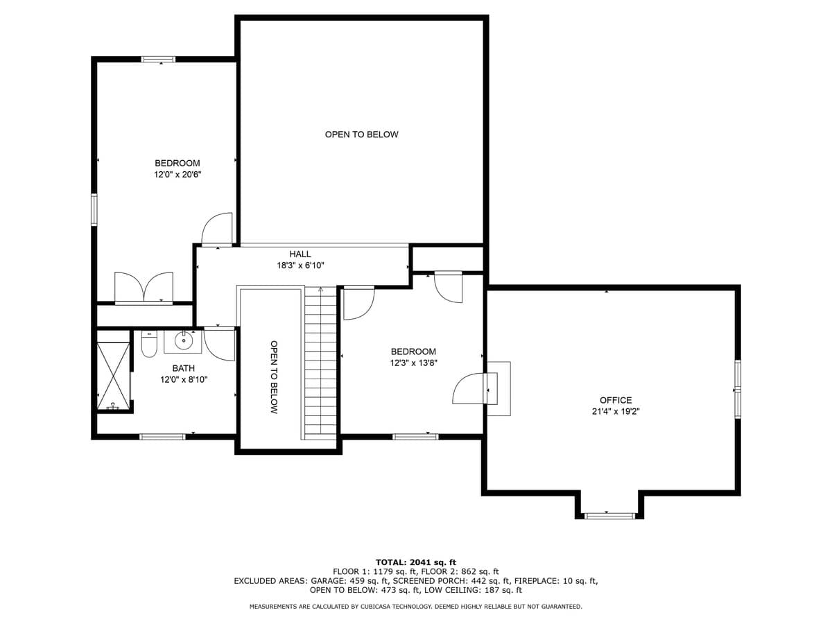 Pete's Place 2nd floor layout