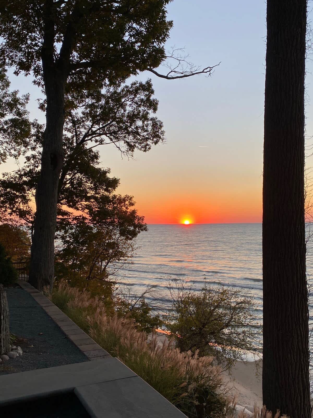 There's nothing quite like sipping a drink on a patio with a view like this!