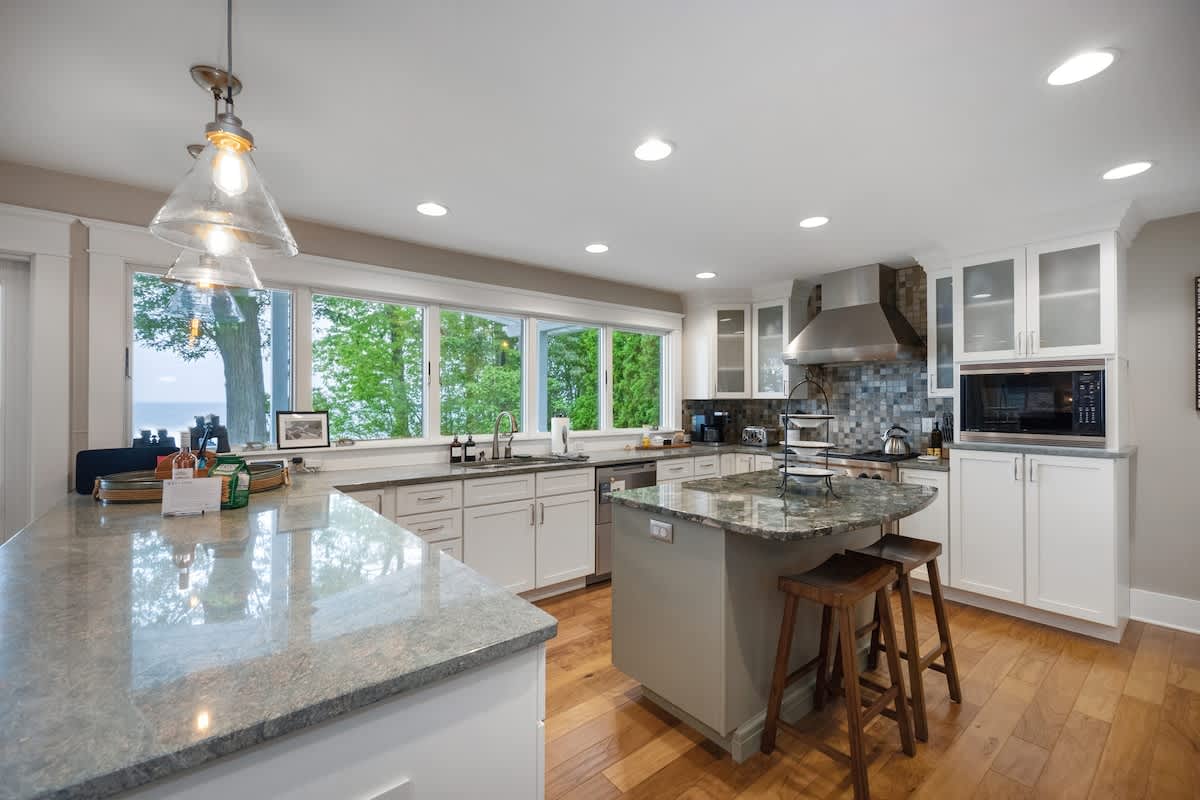 The Chef's Kitchen is gorgeous and fully equipped with all the vacay essentials.