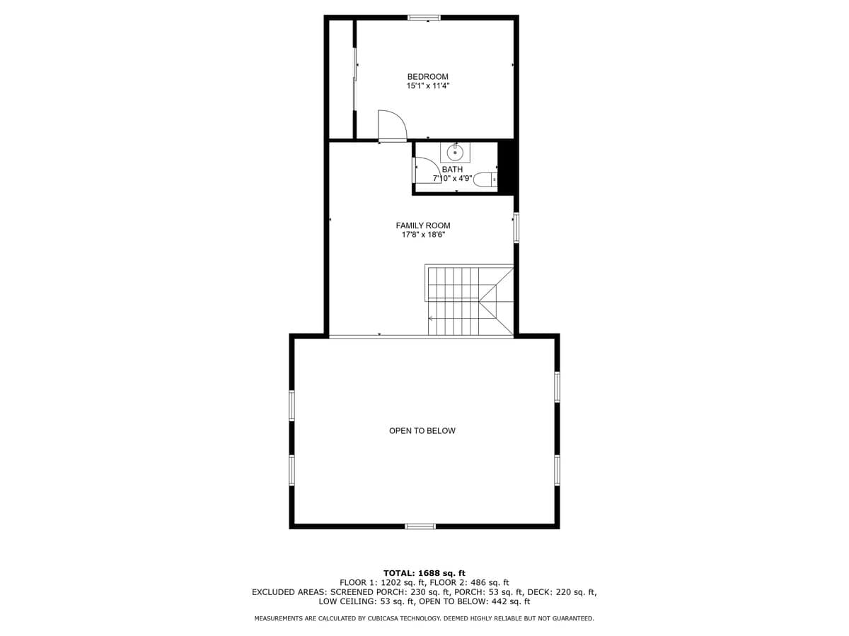 Second Floor Layout