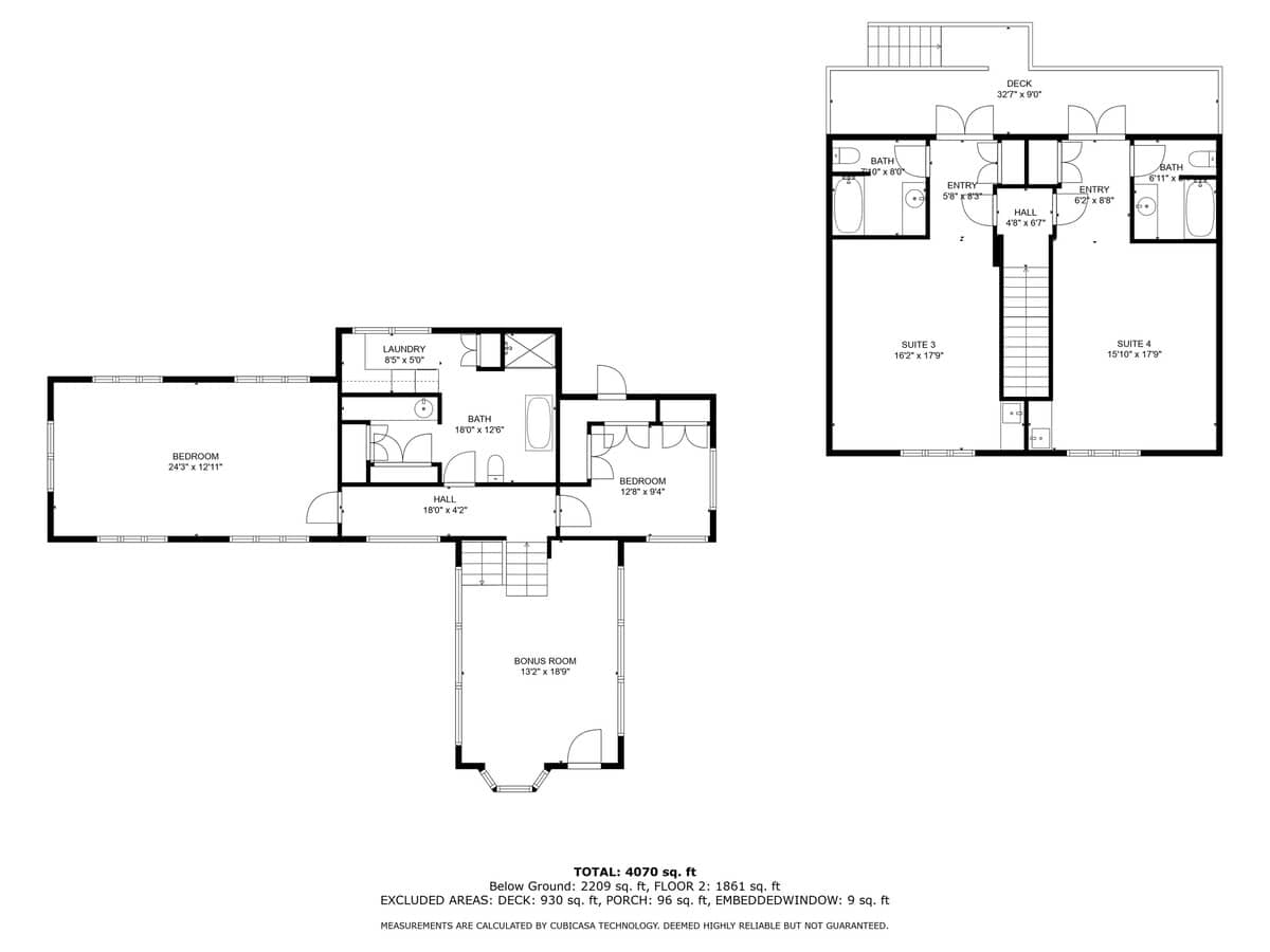 2nd floor layout of Rabbit Run