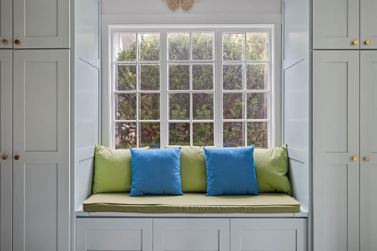 Sweet nooks abound here, peaceful places for reading, reflecting and relaxing