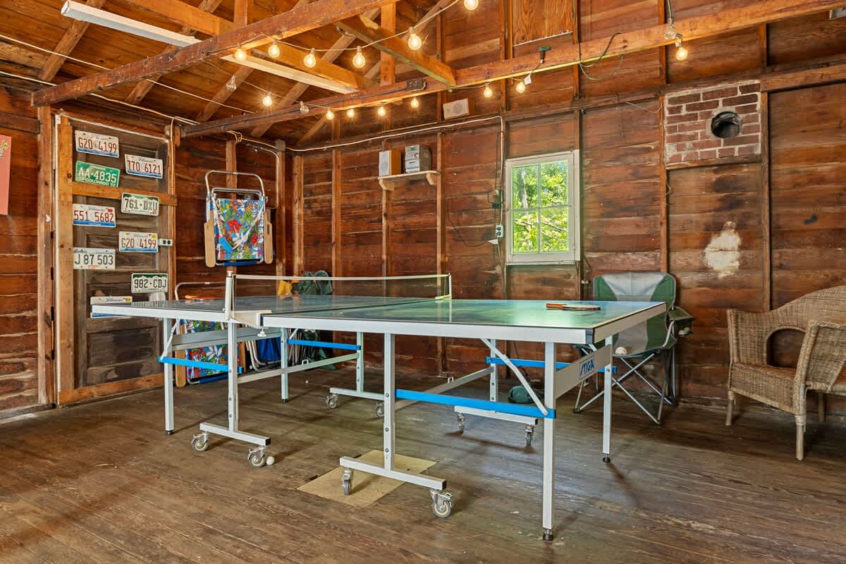 Anyone up for a little game or two of ping-pong? C'mon, now. Your serve.