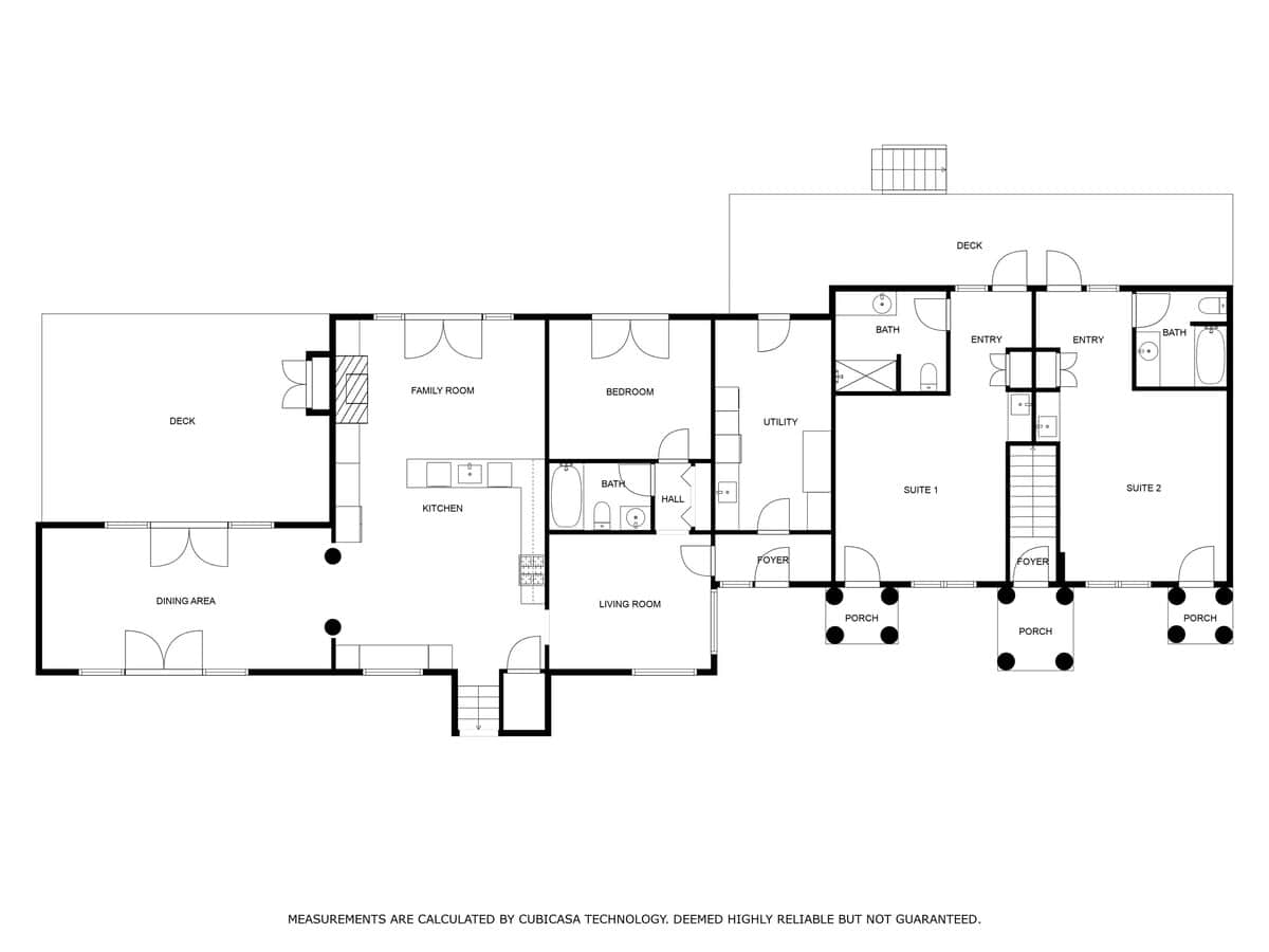 1st floor layout of Rabbit Run